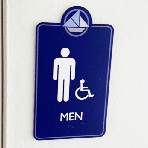 ADA Restroom Sign 1