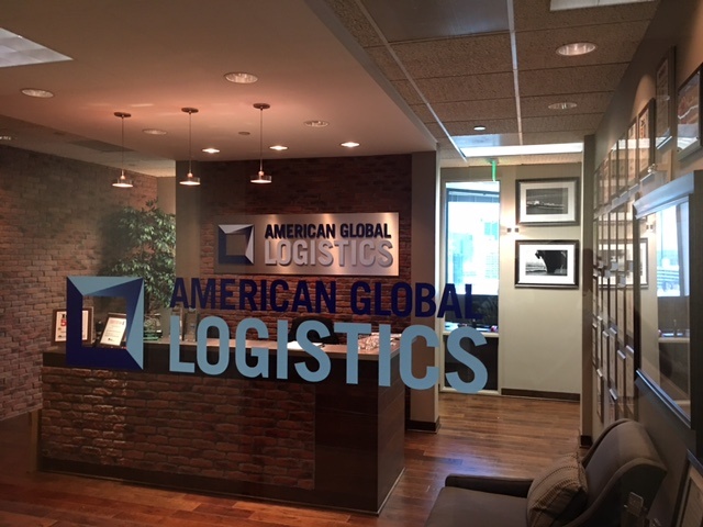 window decal vinyl custom American Global Logistics - Vinyl (2)-1