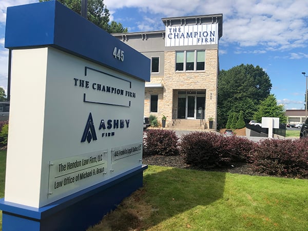 Aluminum and Acrylic Monument Sign