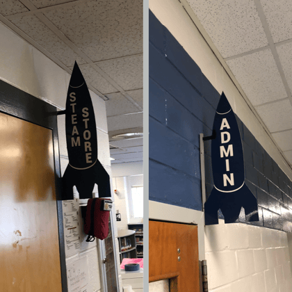 Custom Shaped Room Signs