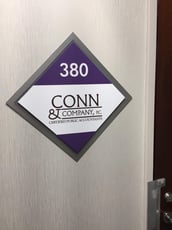 Changeable Tenant Name ADA Sign