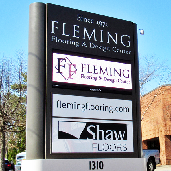 Fleming Monument Sign
