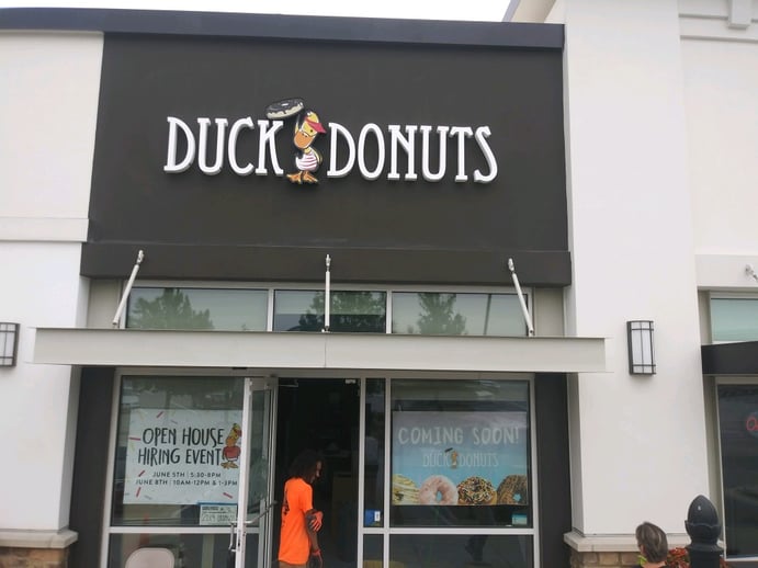 Halo Lighted Channel Letters with Logo Box