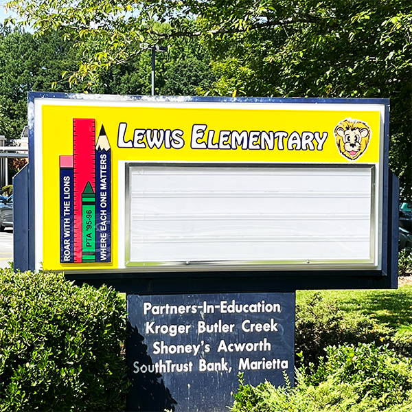 school-sign