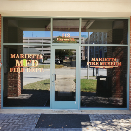 Marietta-fire-department-and-museum-window-graphics