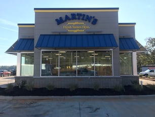 Lighted Channel Letters and 3-D Letter Sign on Business Front