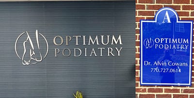 Clinic Signage for Optimum Podiatry