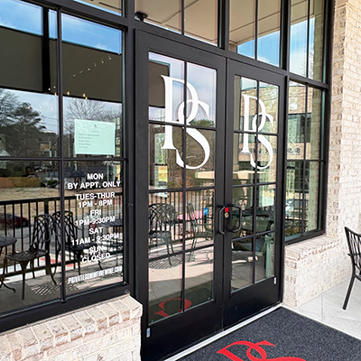 store front graphics in Woodstock GA