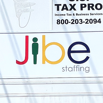 Tenant pylon sign panel in Jonesboro, Georgia